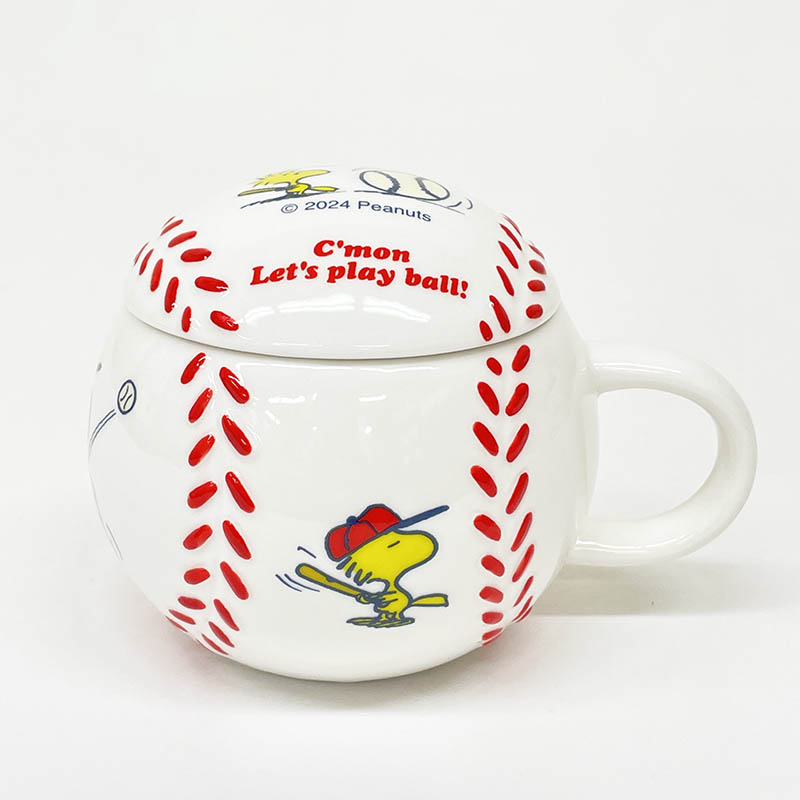 SNOOPY ベースボールマグ*RD